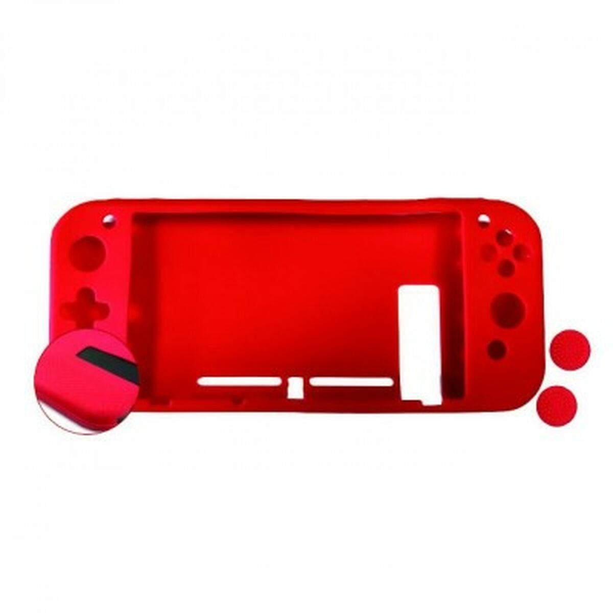 Tablet cover Nuwa Nintendo Switch Lite Silicone Black